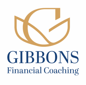 gibbons financial coaching logo with a G and a leaf